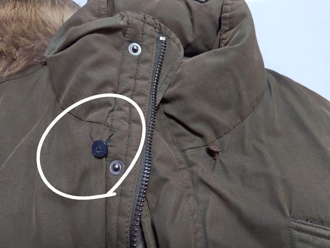 BUFFALO BOBS バッファローボブズ ファー付き ダウンモッズコート