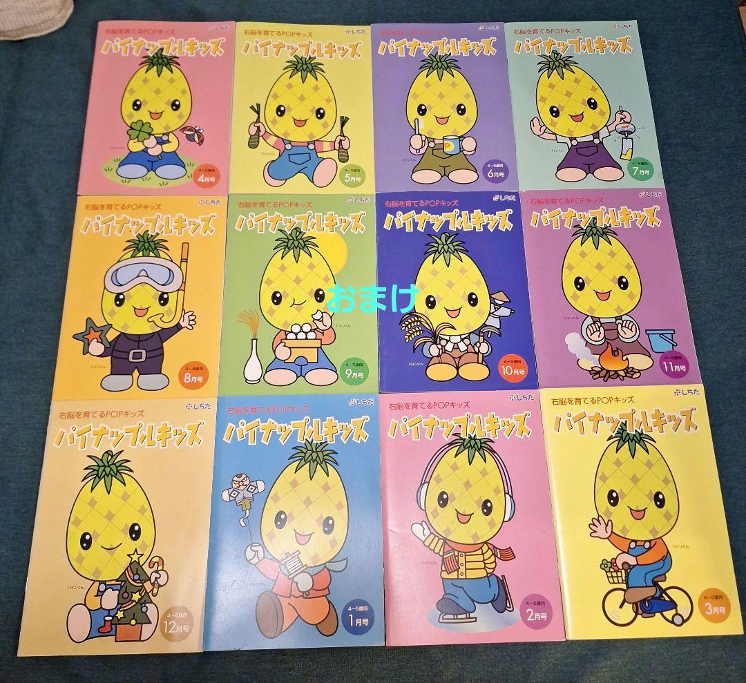 マンスリーDVD ルビー 全巻 12ヵ月　七田　パイナップルキッズ