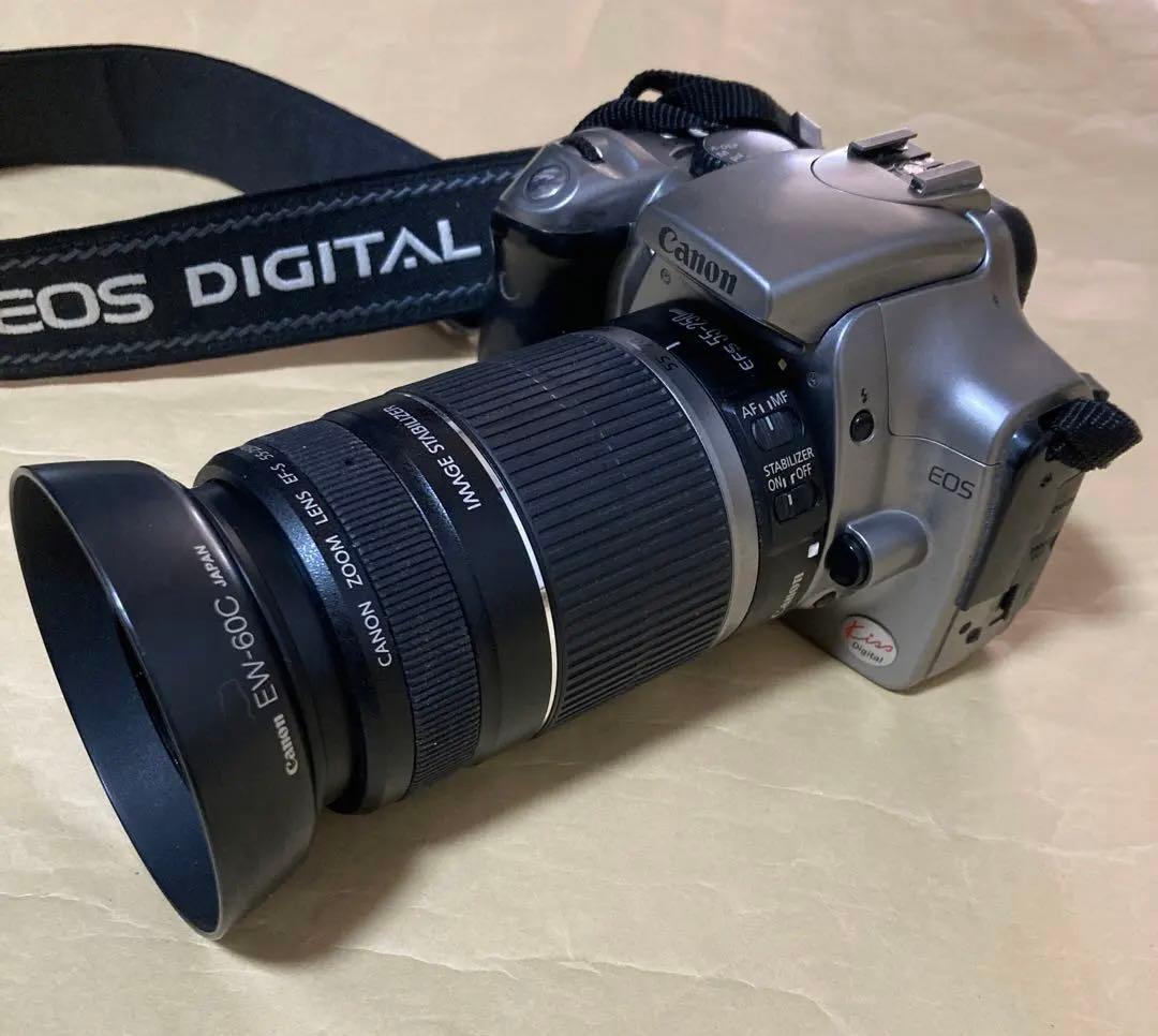 美品 Canon EOS DIGITAL デジタル 一眼 レフ 55-250mm