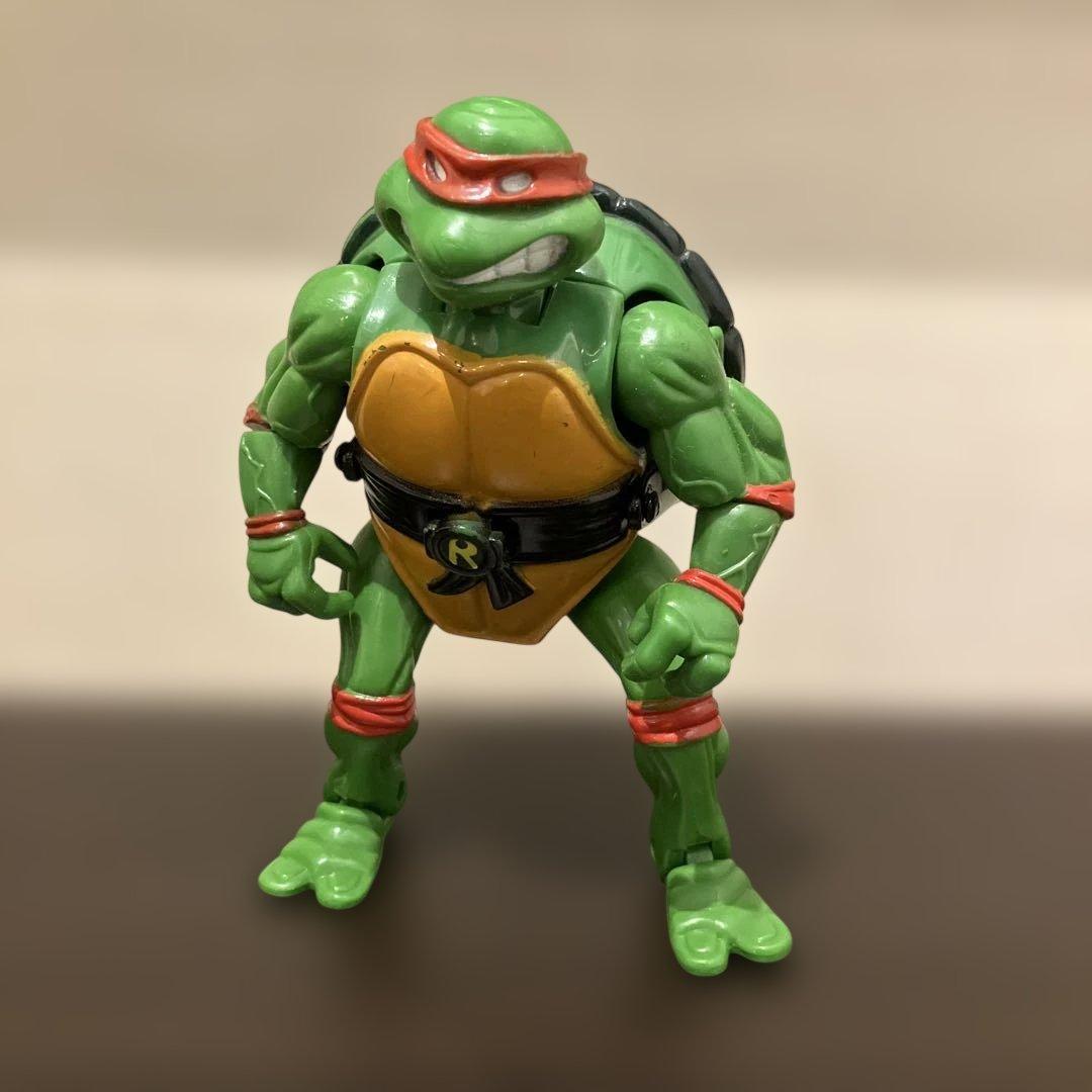 タートルズ フィギュア　サムライ　キックボクシング　ピザ　ミケランジェロ　可動式