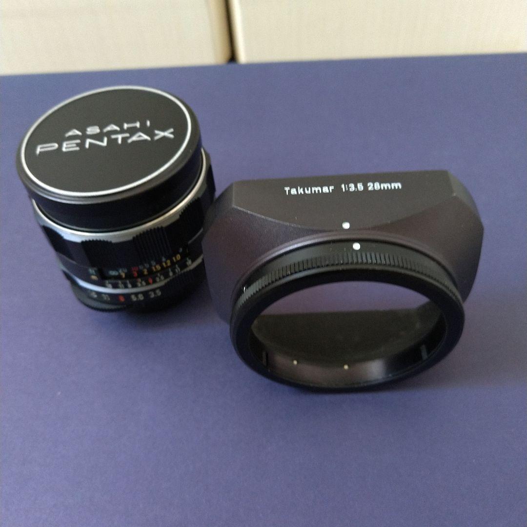 レンズ(単焦点) ASAHI pENTAX TAkUMAR 28mmF3.5