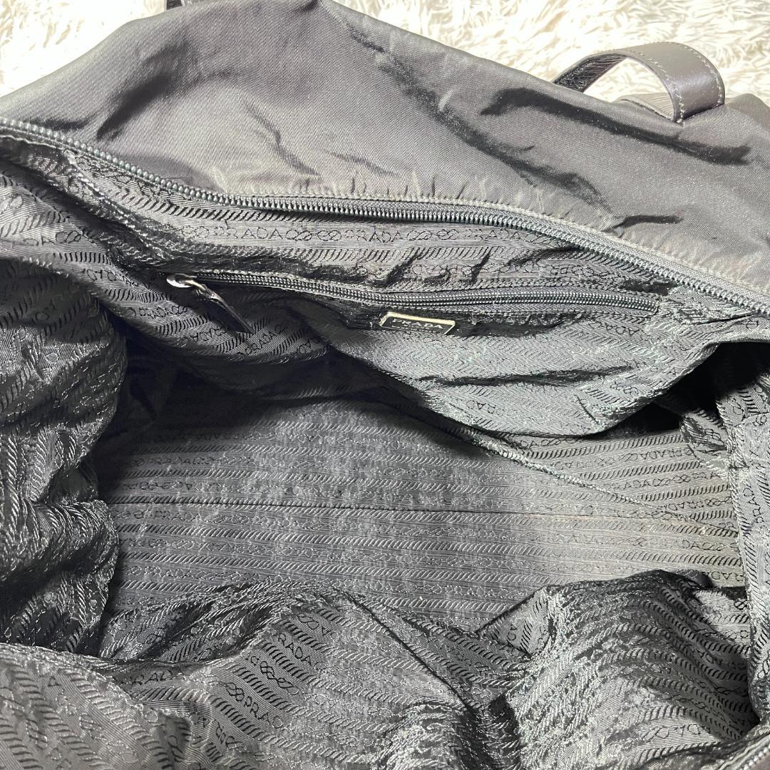 [大人気]　プラダ　ＰＲＡＤＡ　ボストンバッグ　三角ロゴ　ナイロン　ブラック