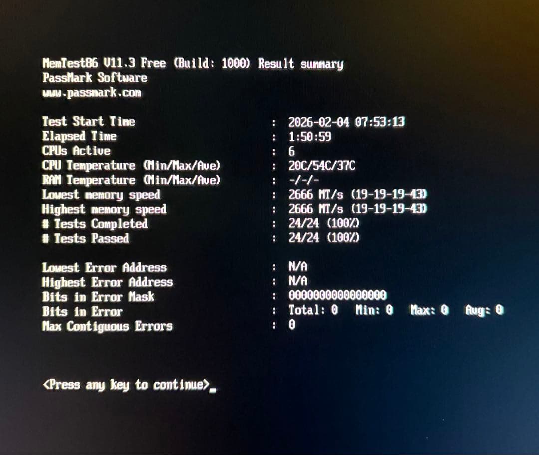 SKHYNIX DDR4 3200 ECC Unbuffered 16GBx2枚