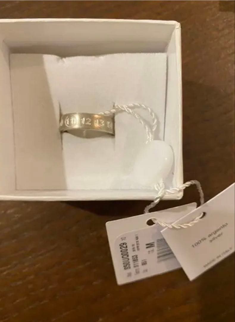 貴重　新品　メゾンマルジェラ　FRAGILE 19AW メンズリング