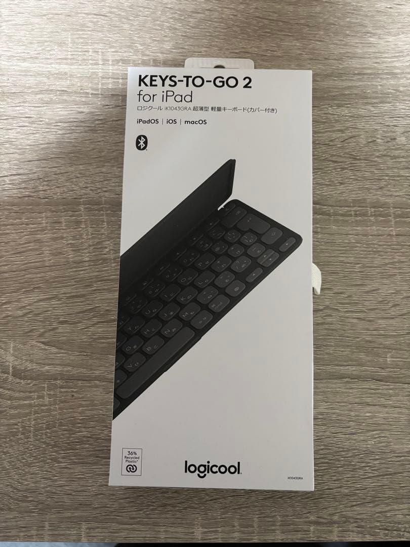 【新品未開封】ロジクール KEYS TO GO 2 for iPad