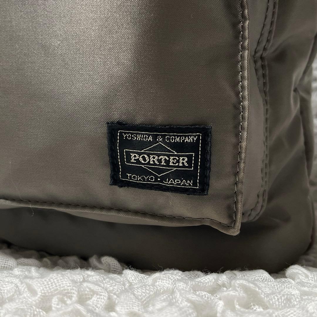 ✨希少✨ポーター　タンカー　トートバッグ　シルバーグレー　A4可