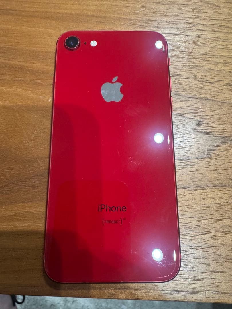 iPhone8 64GB RED 美品　箱付き