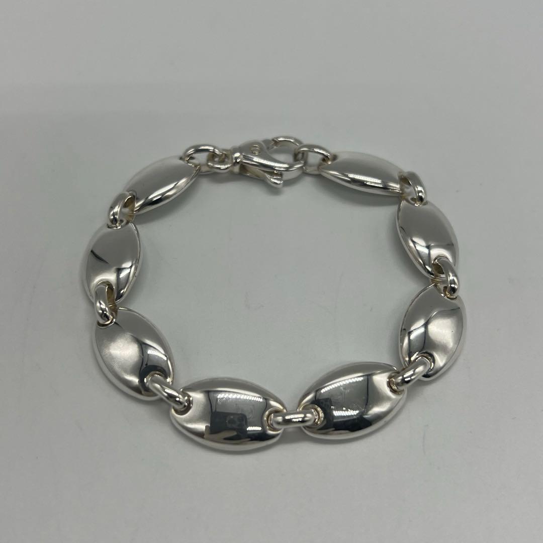 ティファニー TIFFANY ペブル リンク ブレスレット SV925 希少