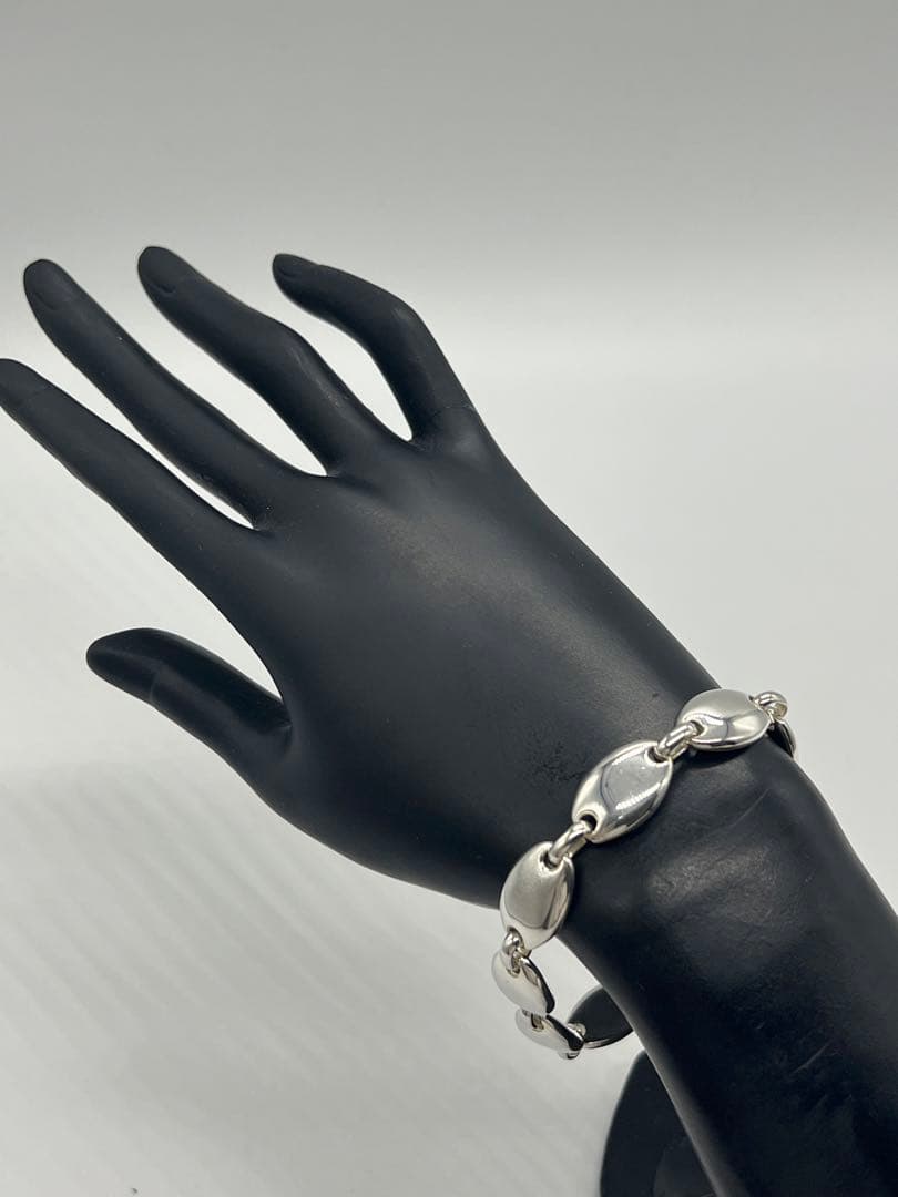 ティファニー TIFFANY ペブル リンク ブレスレット SV925 希少