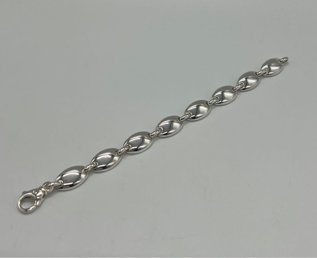 ティファニー TIFFANY ペブル リンク ブレスレット SV925 希少