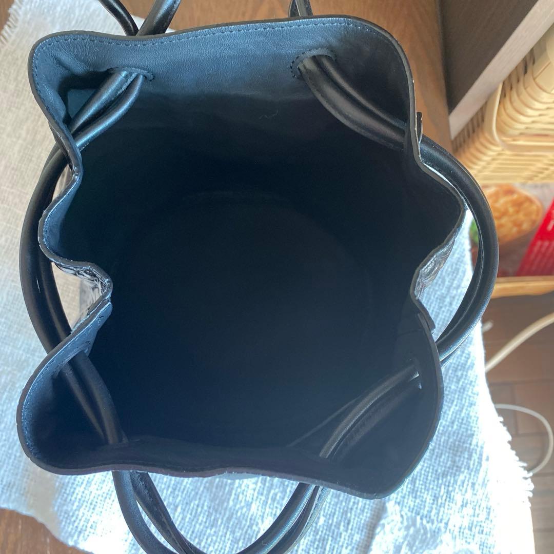 ひろさま専用　アーツ&サイエンス　クロコ　ランタンバック　美品