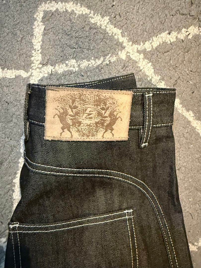 PEOPLESENSE リジットダークデニム パンツ