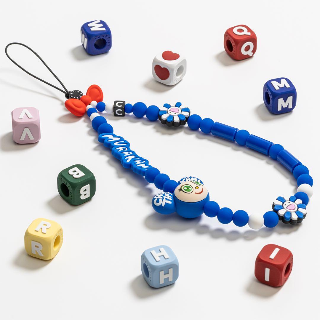 ま*る様 CASETIFY Takashi Murakami ストラップ DOB