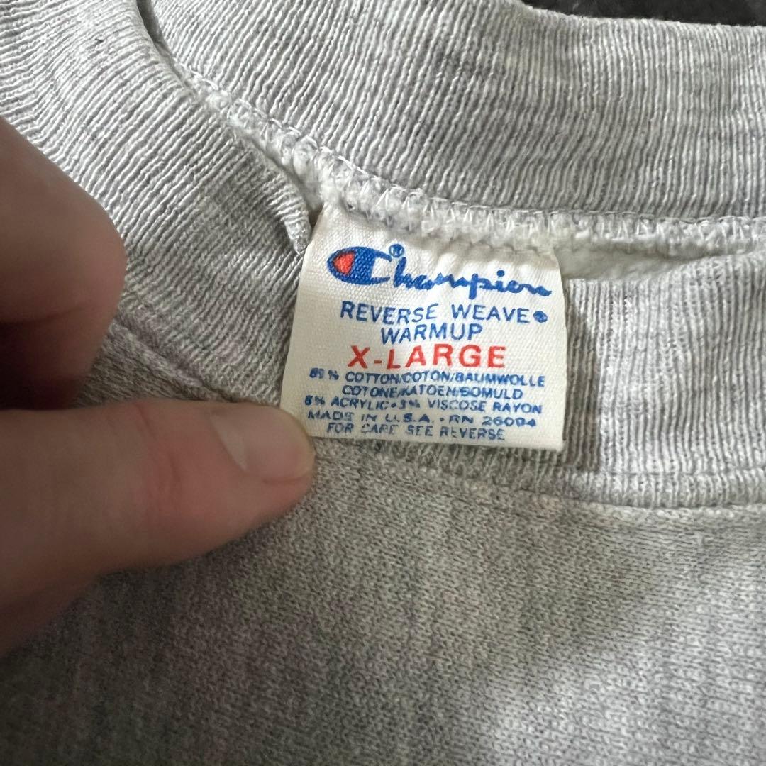 【USA製】Champion リバースウィーブ カレッジスウェット XL
