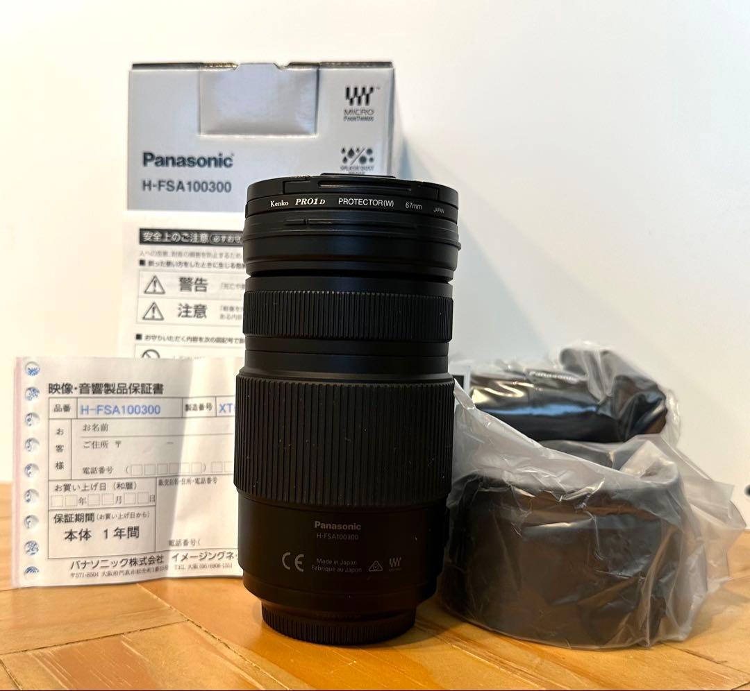 LUMIX G VARIO 望遠レンズ100-300mm/F4.0-5.6 II