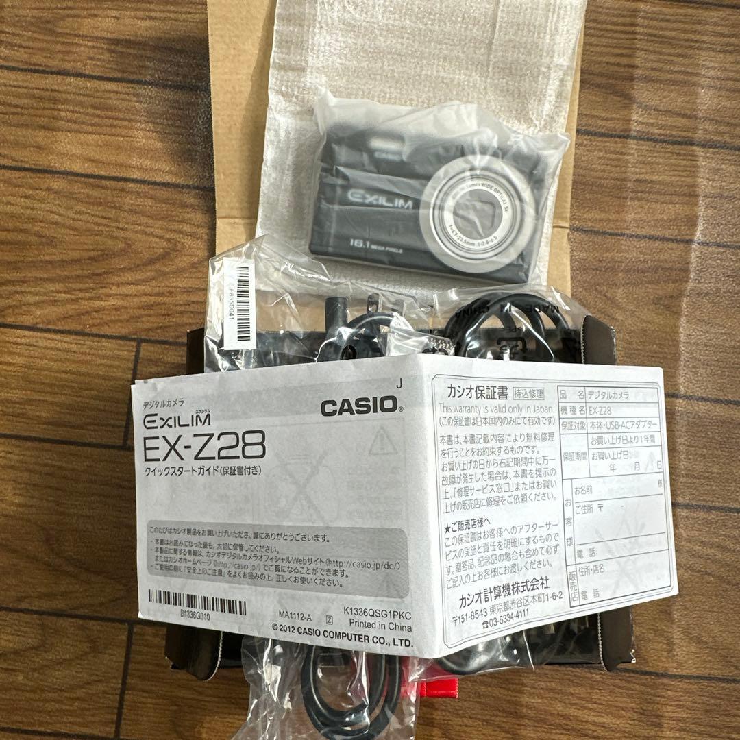 CASIO EXILIM EX-Z28 コンパクトデジタルカメラ