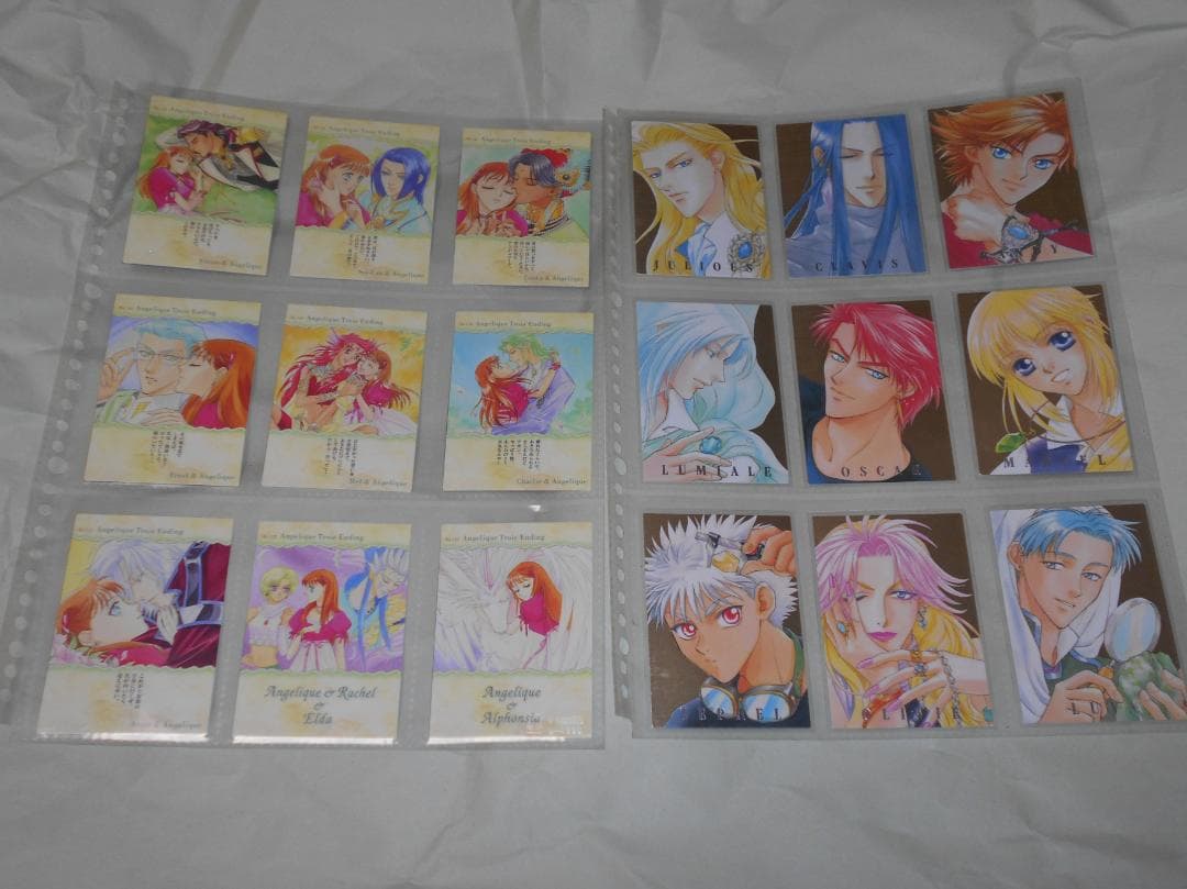 カードダスマスターズ トレカ　アンジェリーク パート3 Ⅲ　フルコンプ　１６２枚