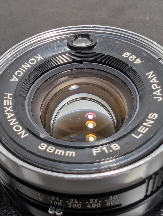 【露出計動作品】 KONICA C35 FD レンジファインダー フィルムカメラ