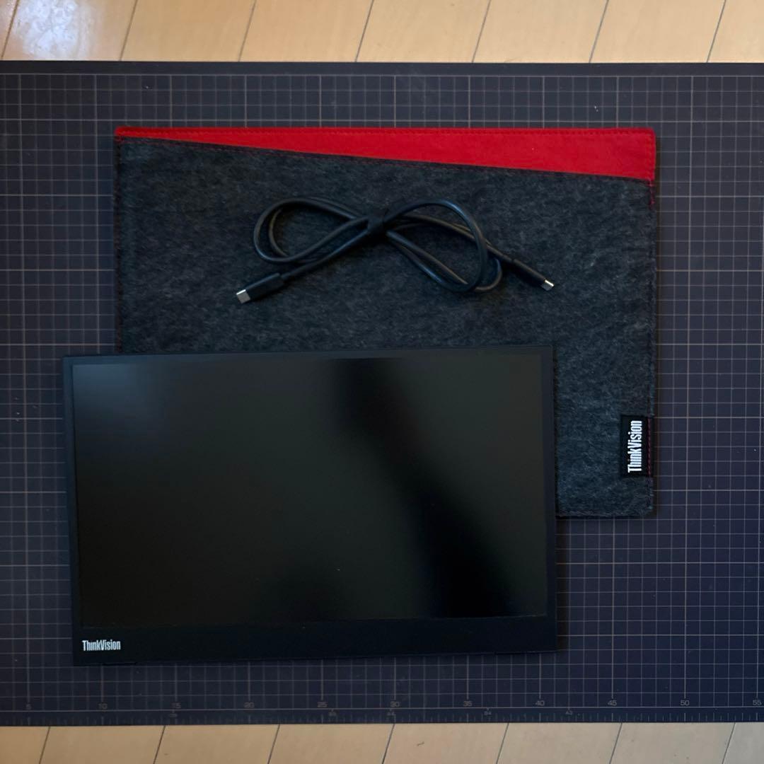 ThinkVision M14 ブラック モニター