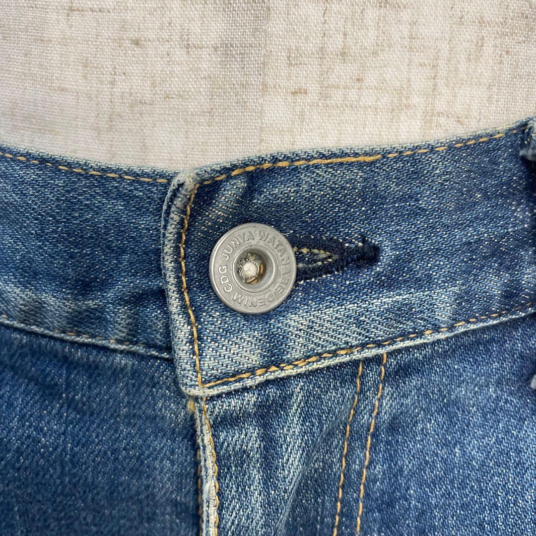 希少✨️ JUNYA WATANABE 異素材 パッチワーク デニムパンツ