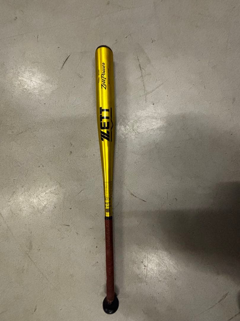 ゼット ZETT ゼットパワー 硬式バット ゴールド