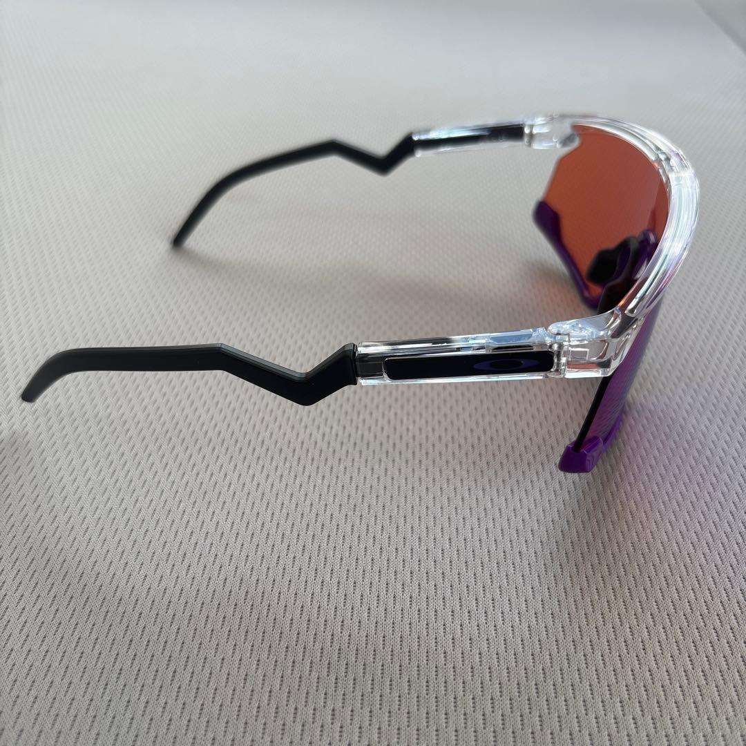 Oakley スポーツサングラス 青紫 レンズ