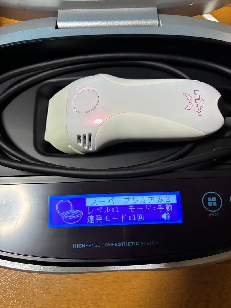 美品　ケノン 脱毛器 ke-non verバージョン8.6