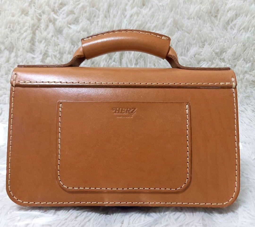 よ*う様 ●良品●　ヘルツ　2way　ミニ　ショルダーバッグ　ハンドバッグ　2本