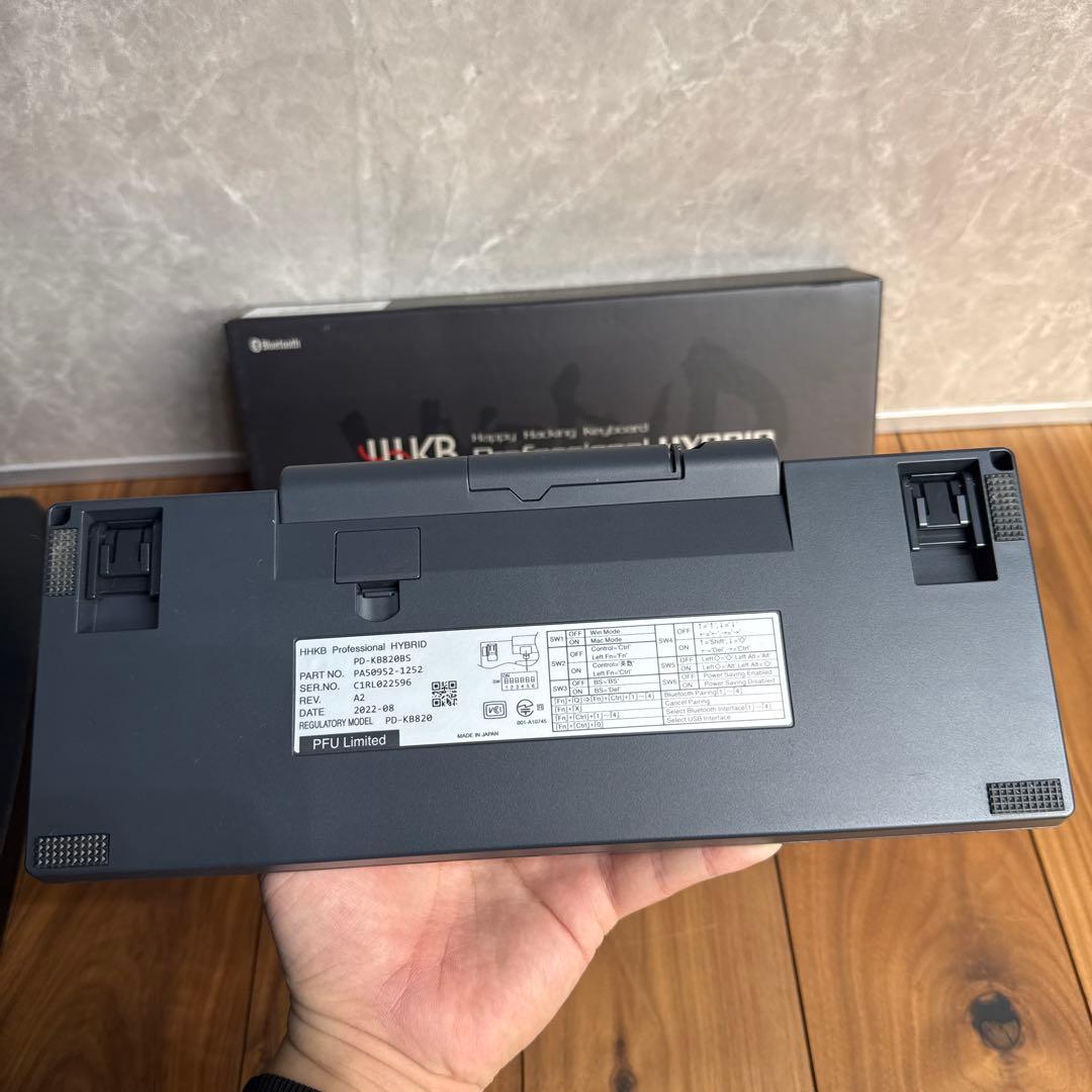 HHKB Professional HYBRID Type-S 日本語配列／墨