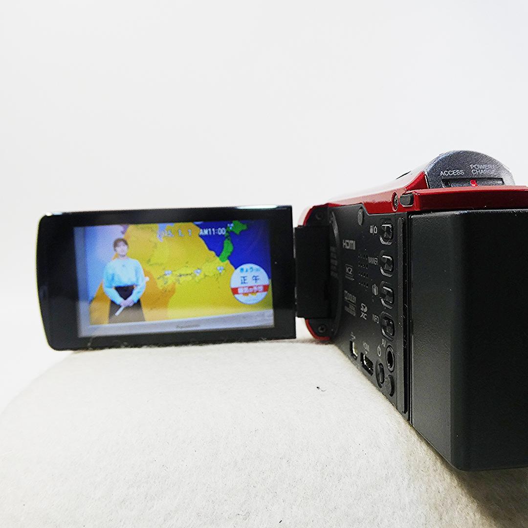 動作良好 JVC Everio GZ-E750-R HDD/SD ビデオカメラ