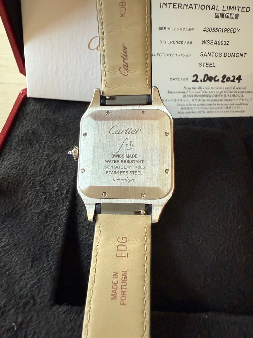 【再出品】Cartier サントス デュモン XL 時計