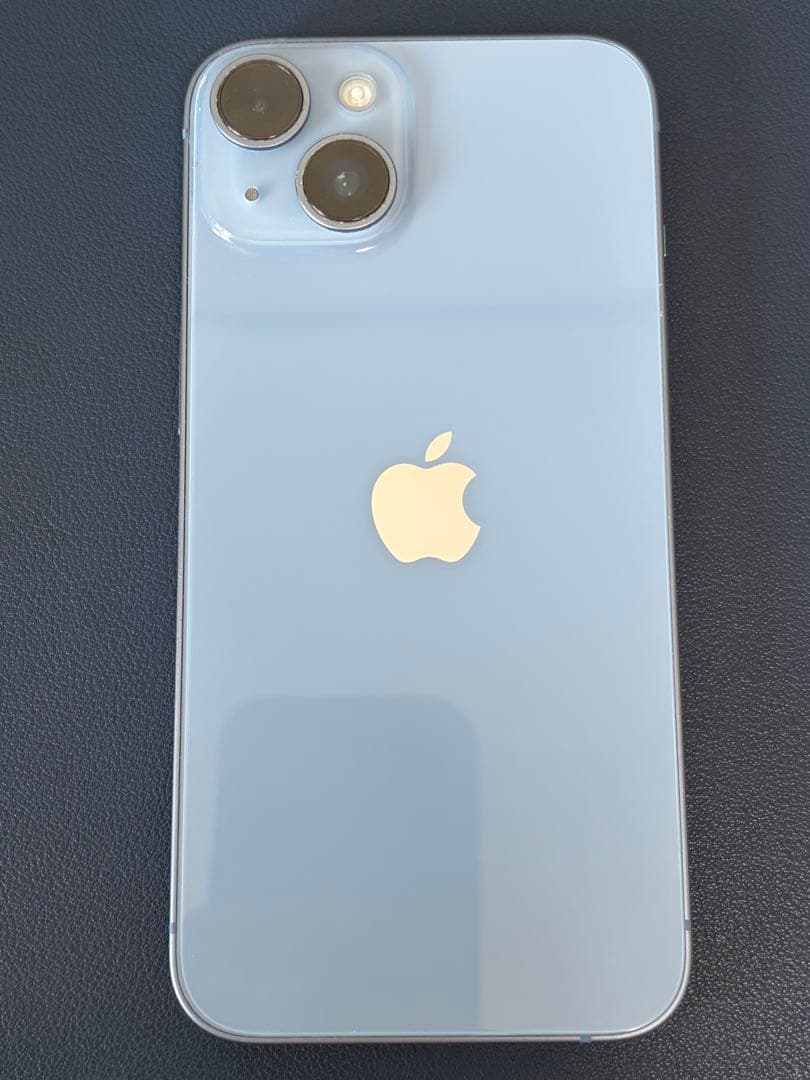 iPhone14 SIMフリー128GB 箱付き 美品 純正ケーブルは新品