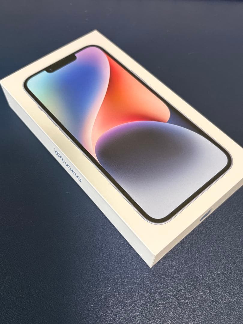 iPhone14 SIMフリー128GB 箱付き 美品 純正ケーブルは新品