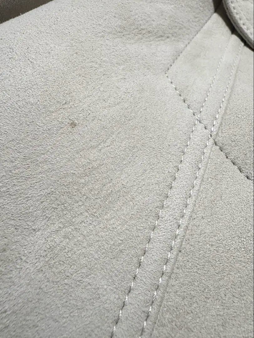 定価約90万 プラダ ムートン レザー シアリング ジャケット ブルゾン