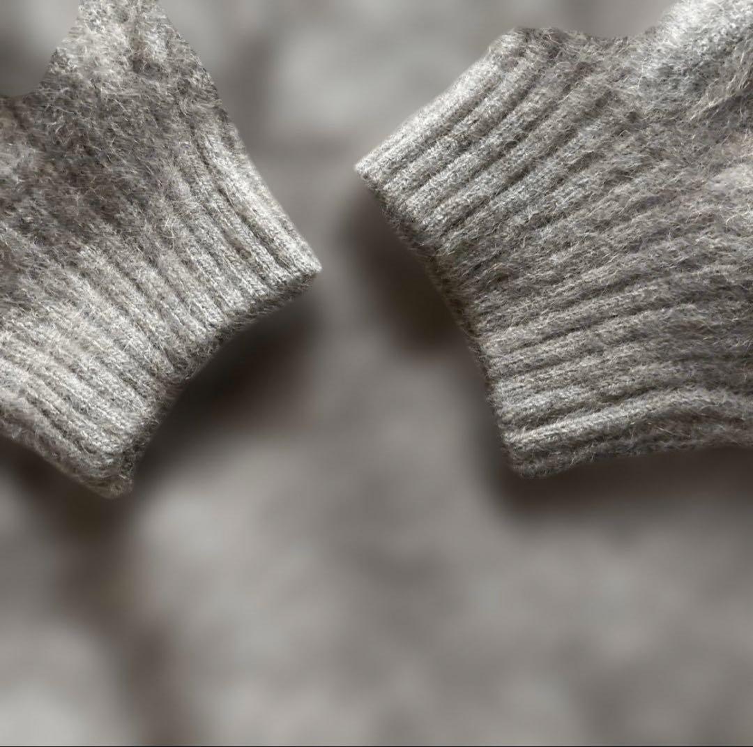 ノーブル　定価3万　ファーニットオフショルプルオーバー