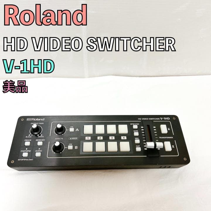 美品 Roland ローランド V-1HD HD VIDEO SWITCHER