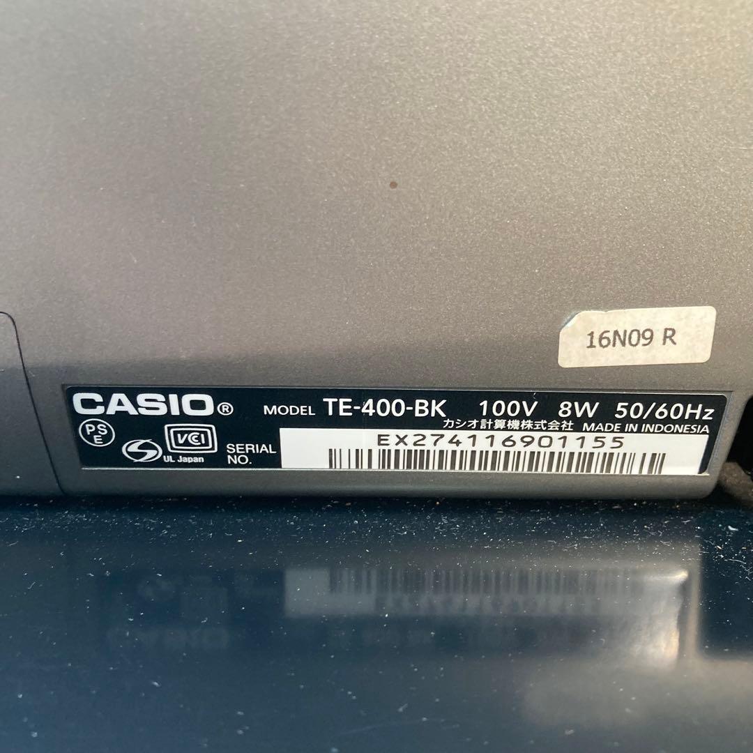 CASIO レジ　TE 400 付属品多数