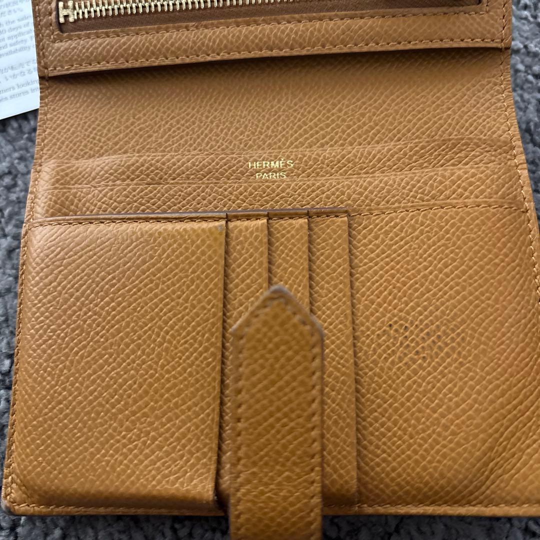 HERMES エルメス　ベアンコンパクトウォレット