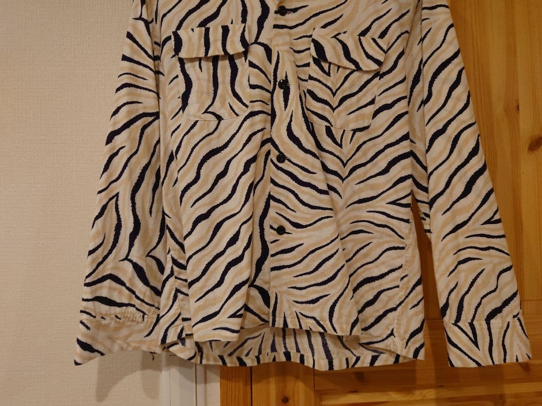 The Groovin High　グルービンハイ　長袖シャツゼブラ　M