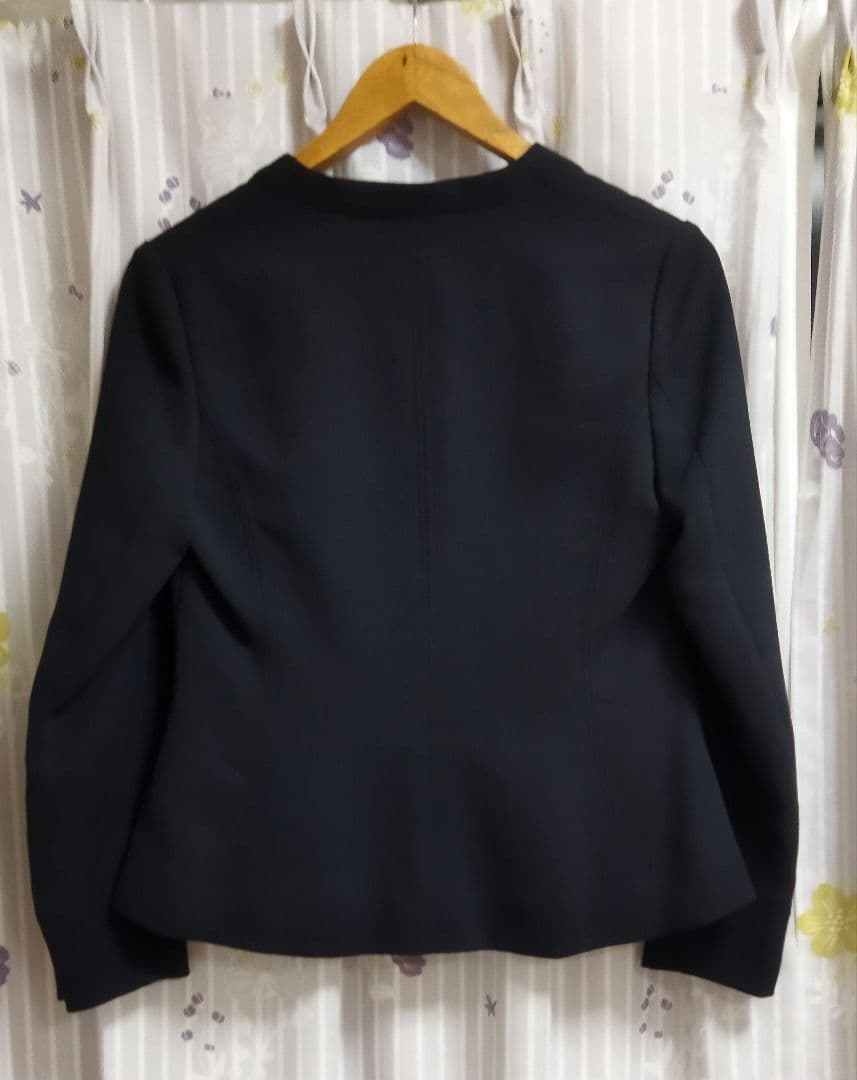 green label relaxing ネイビーパンツスーツ上下