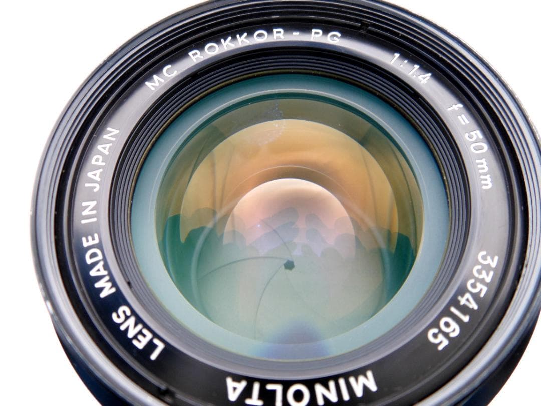 【ケース付】ミノルタ MC ロッコール PG 50mm F/1.4 SRマウント