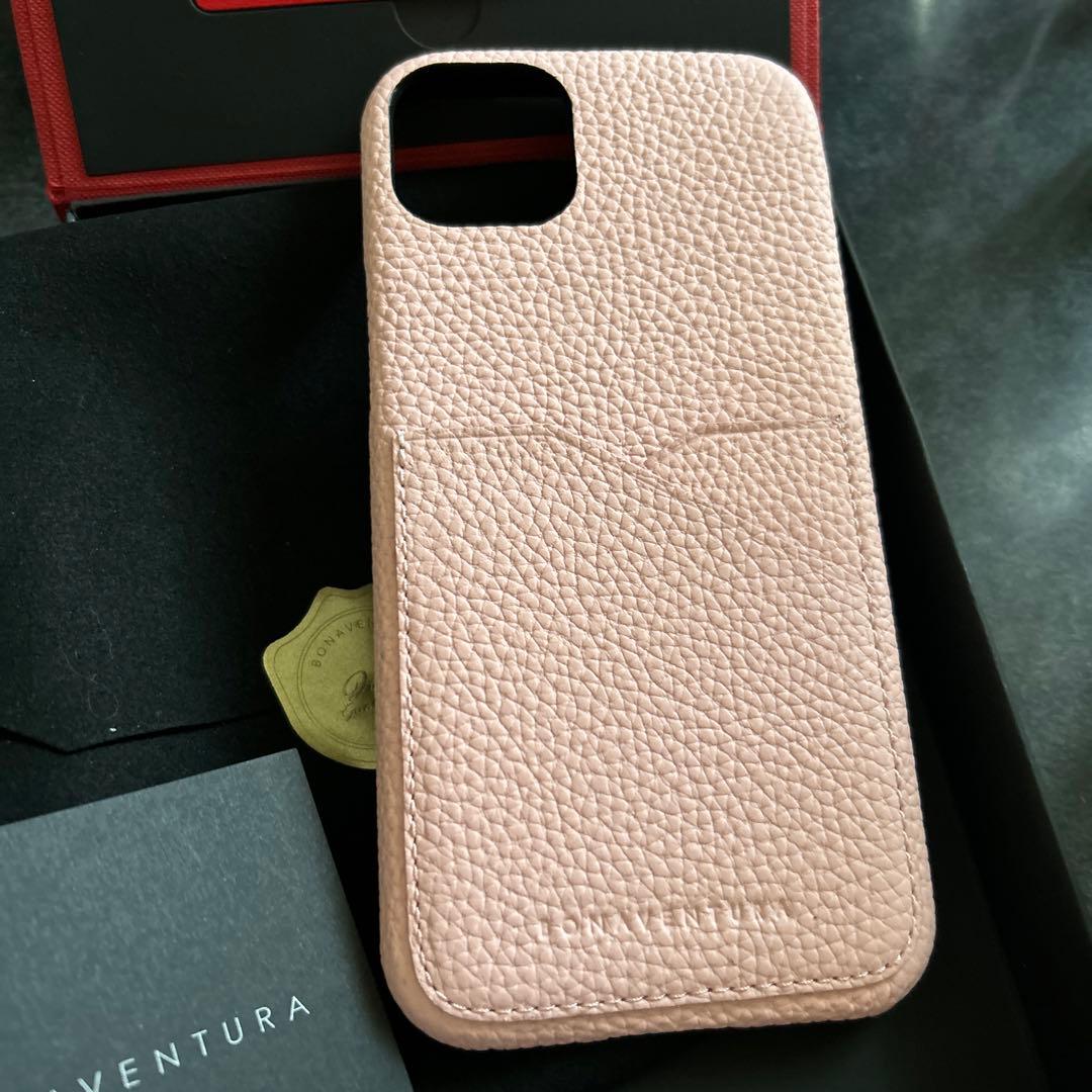 ⭐️新品限定色ボナベンチュラスマホケースiPhone14plus さくらピンク