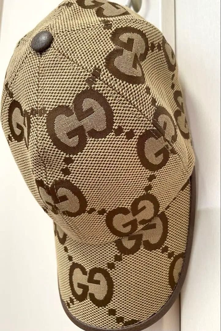 GUCCI GGパターン キャップ　サイズS（56）