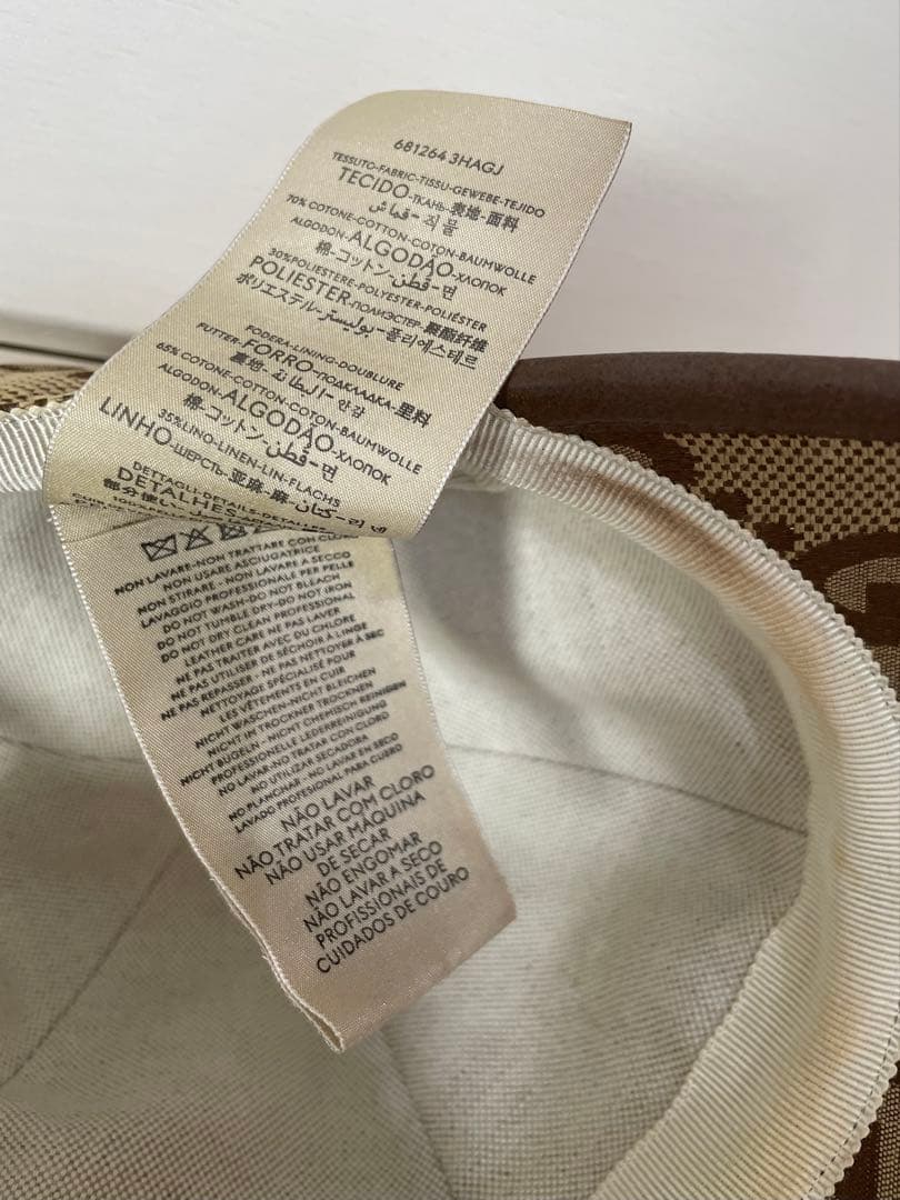 GUCCI GGパターン キャップ　サイズS（56）