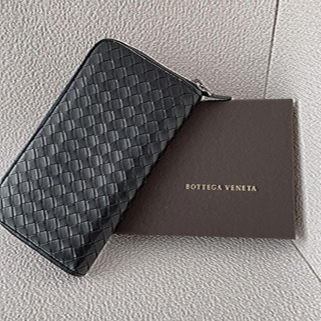 『極美品』☆BOTTEGA VENETA☆ブラック☆長財布☆