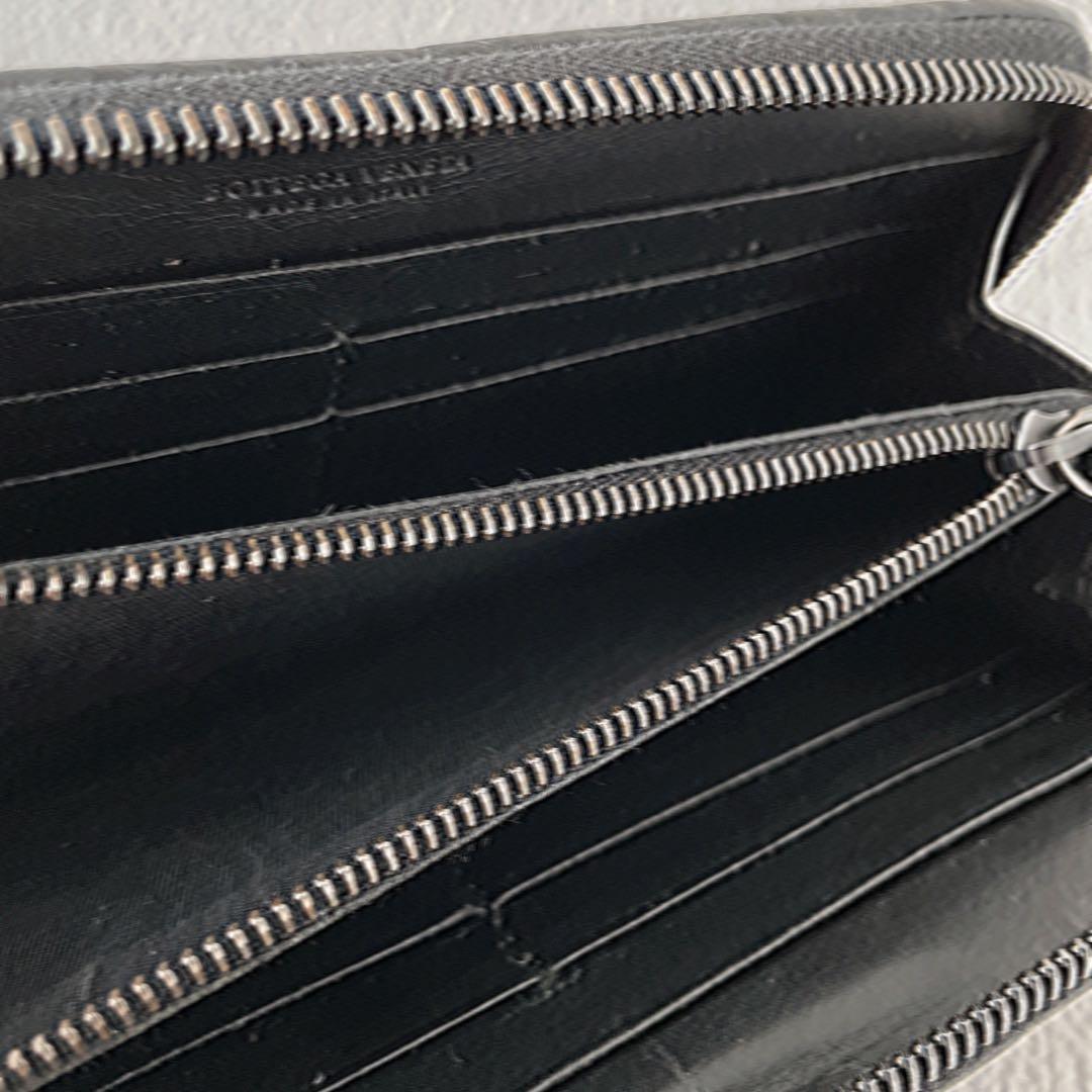 『極美品』☆BOTTEGA VENETA☆ブラック☆長財布☆