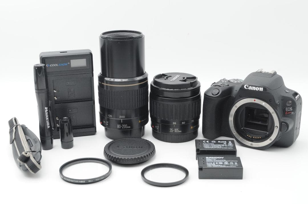 ★ほぼ新品⑥★新春初売りSALE★ Canon EOS Kiss x9 ダブル
