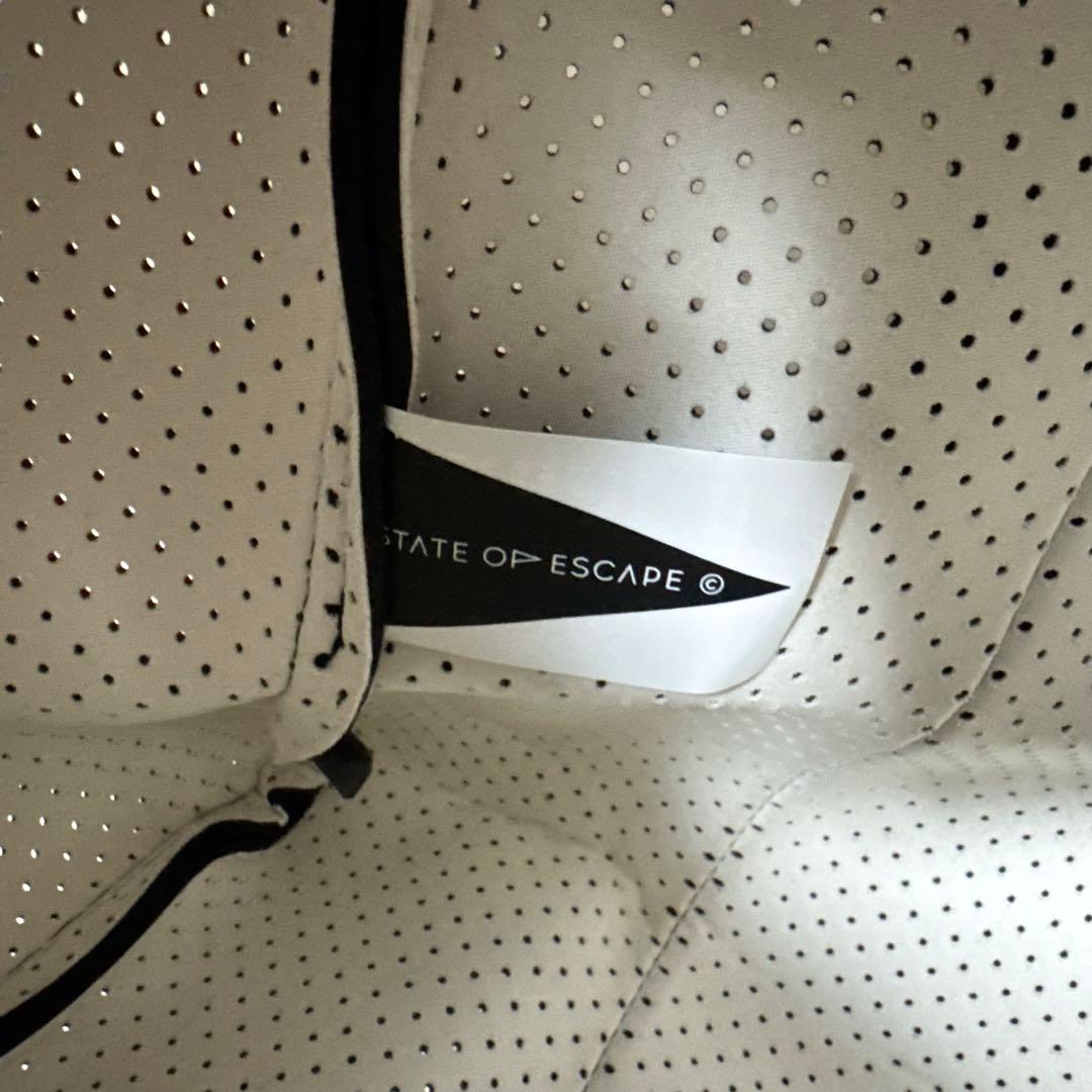 美品✨ ステイトオブエスケープ エスケープトート バイカラー 大容量 黒 白