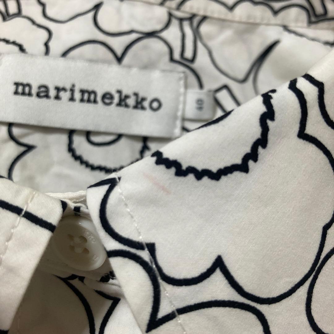う*ち様 marimekko マリメッコ　総柄シャツ　ウニッコ