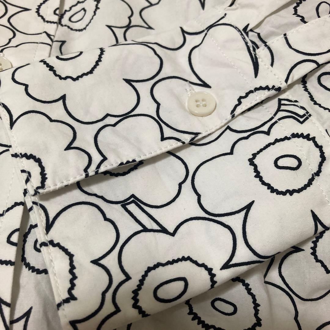 う*ち様 marimekko マリメッコ　総柄シャツ　ウニッコ